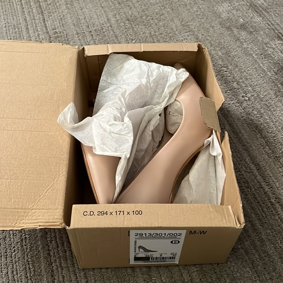 NWT Zara pinky beige pump - Picture 4 of 4